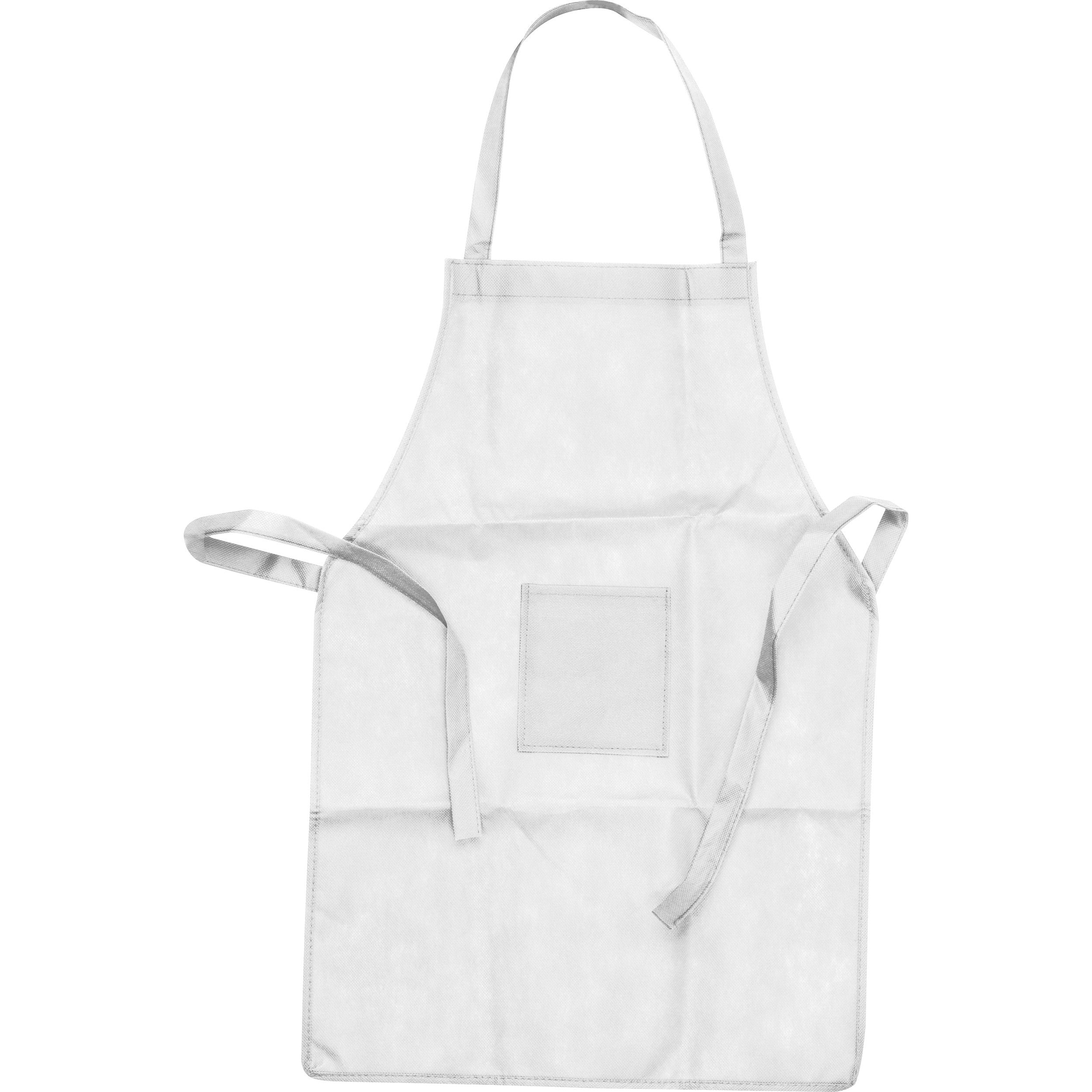 Non Woven Kinderkoch-Set (Schürze + Mütze)  - weiß-401