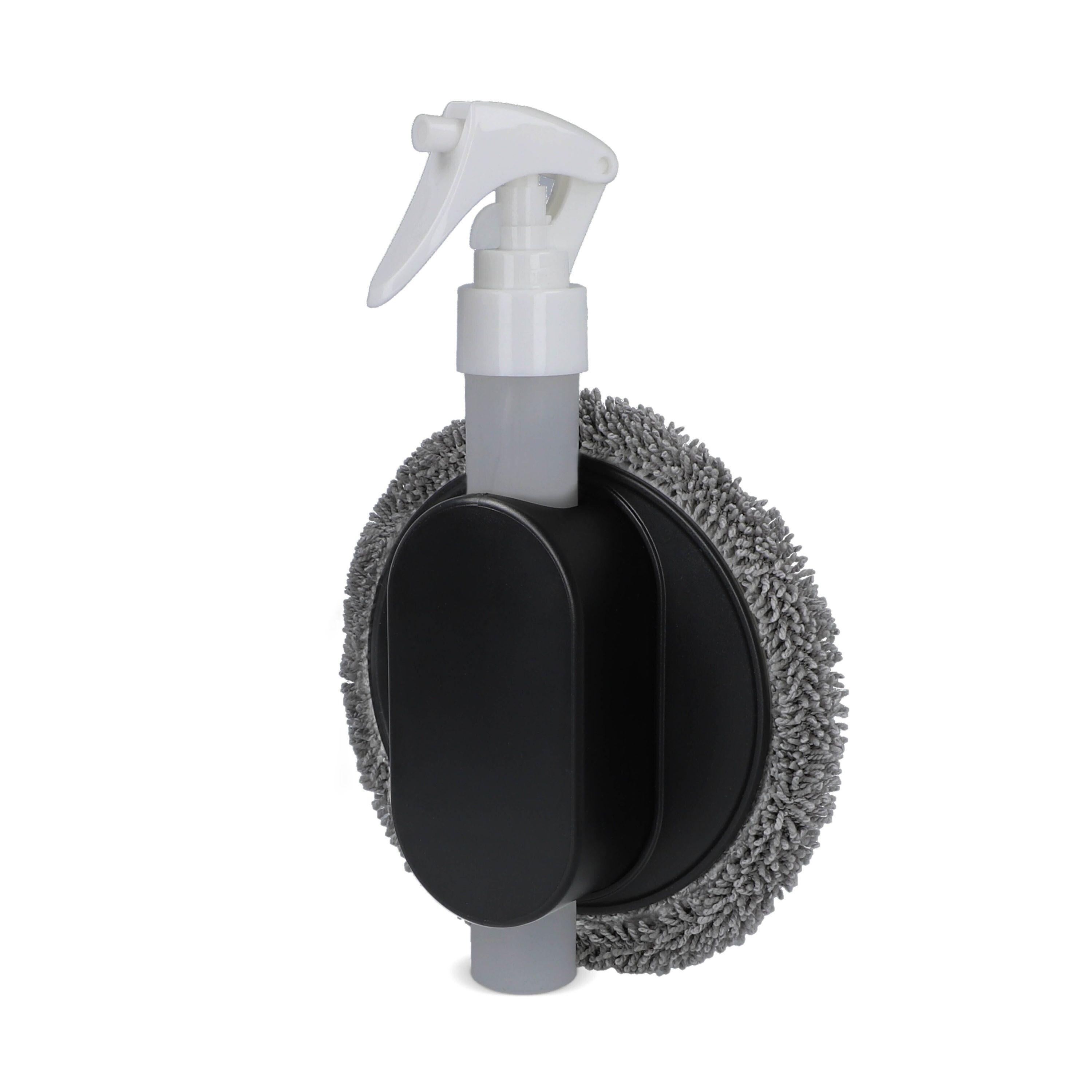 2-in-1-Spray und Reinigungstuch - schwarz-615