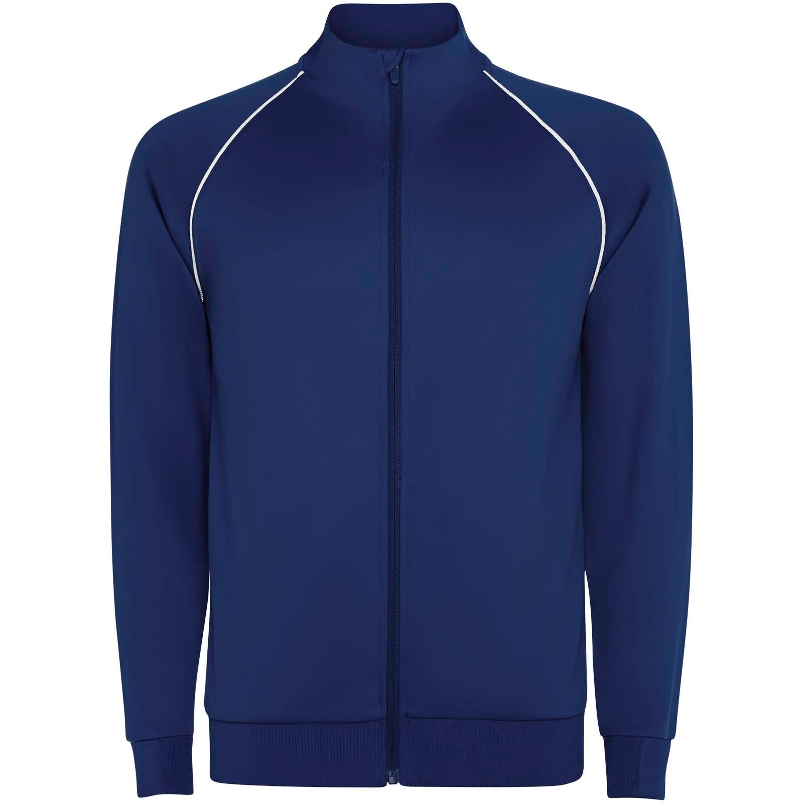 Valier Herren Sweatshirt mit durchgehendem Reißverschluss - marineblau-24