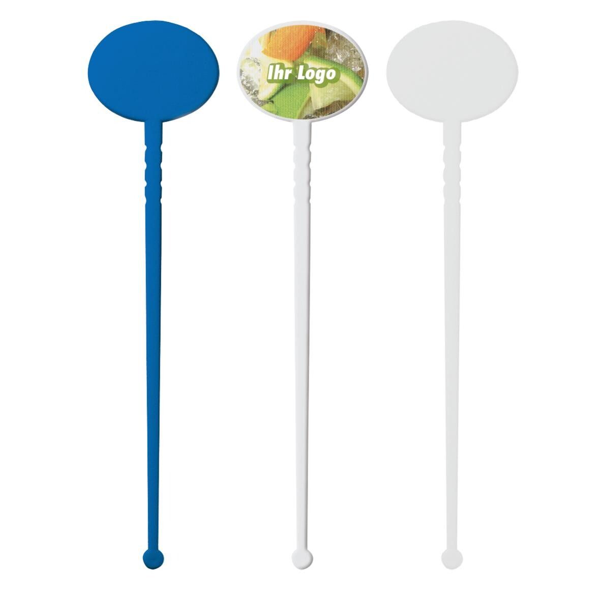 Cocktail-Rührstab Oval - schwarz-574
