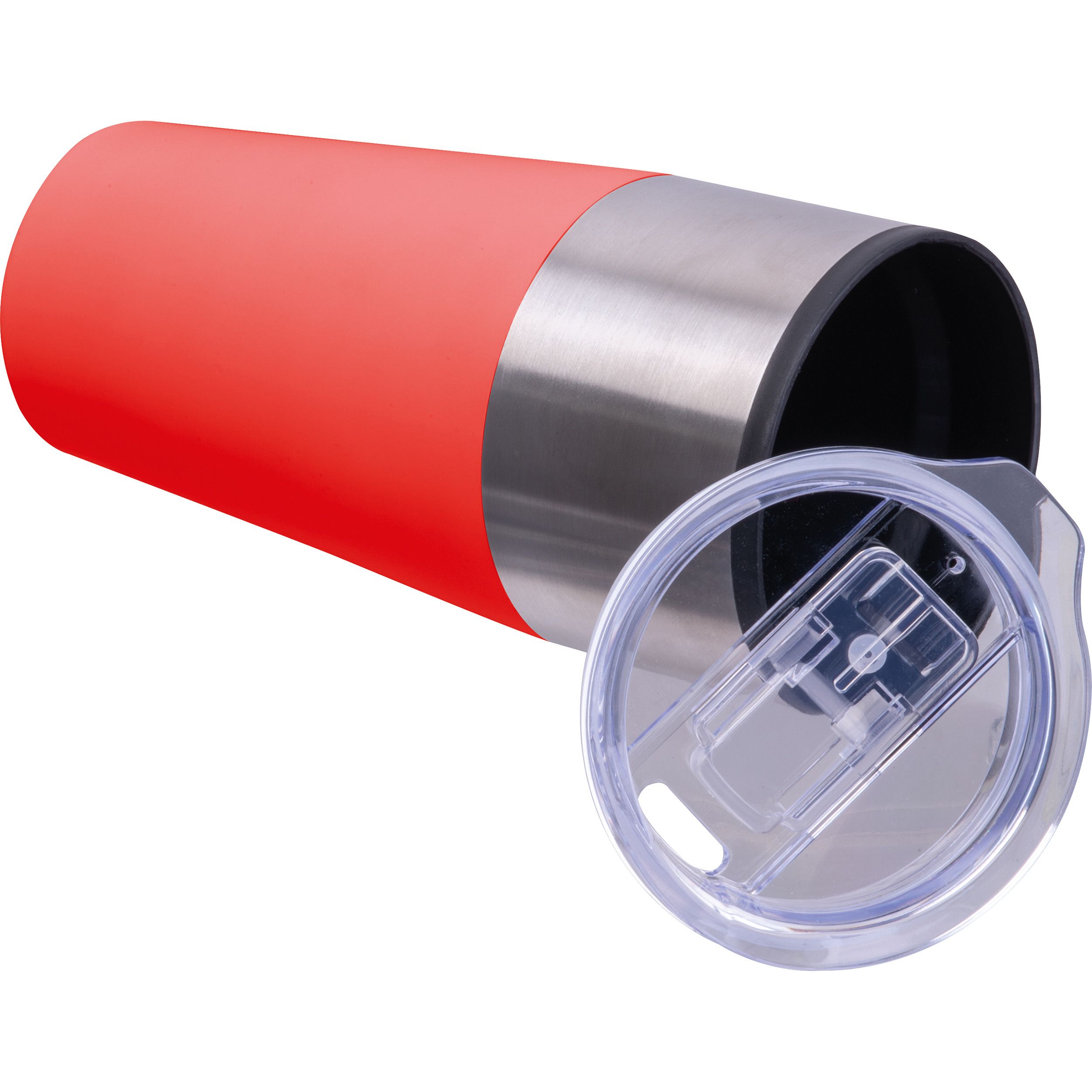 Doppelwandiger Trinkecher, 600ml JORDAN - rot-661