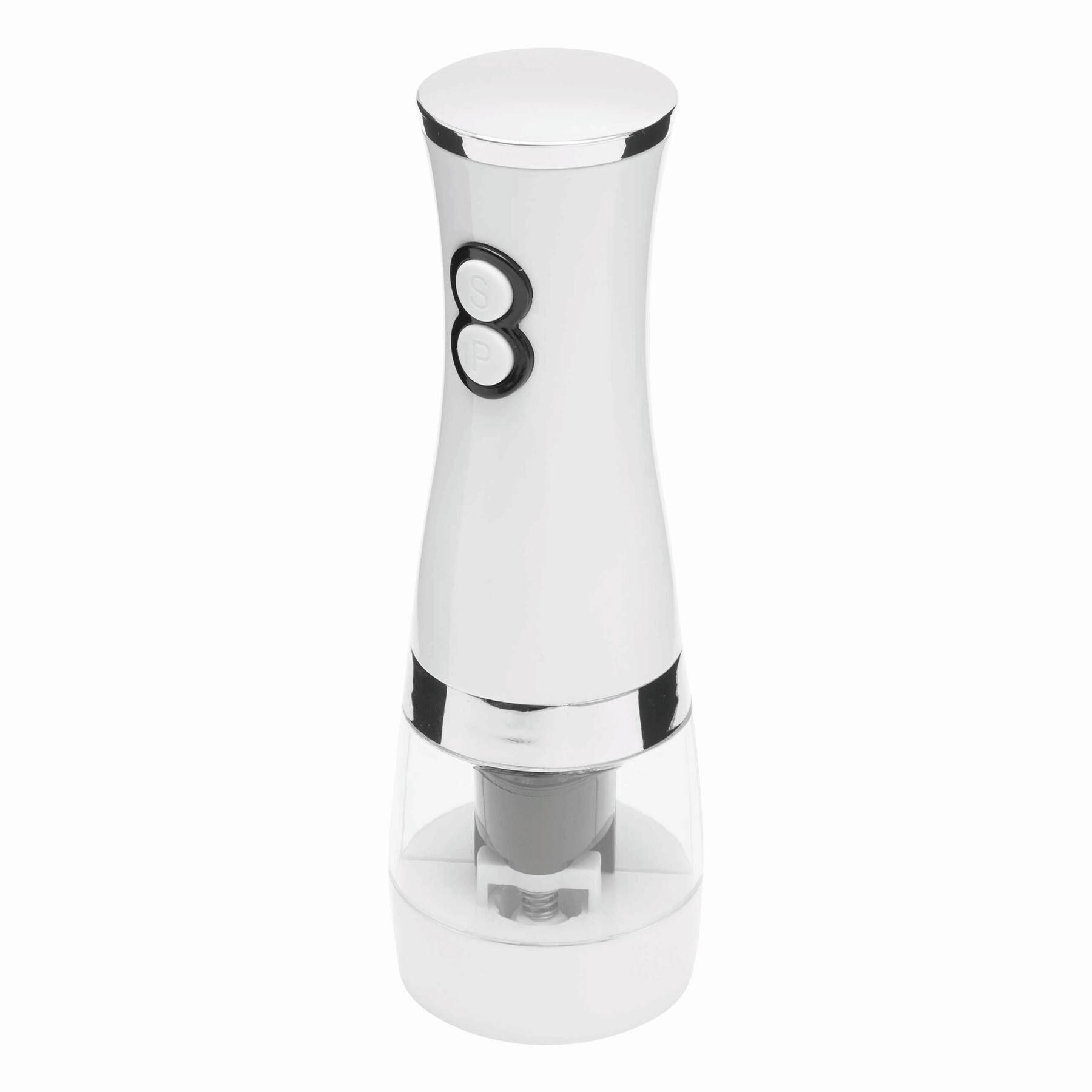 Salz- & Pfeffermühle SALT N&acute; PEPPER - silber - weiß-753