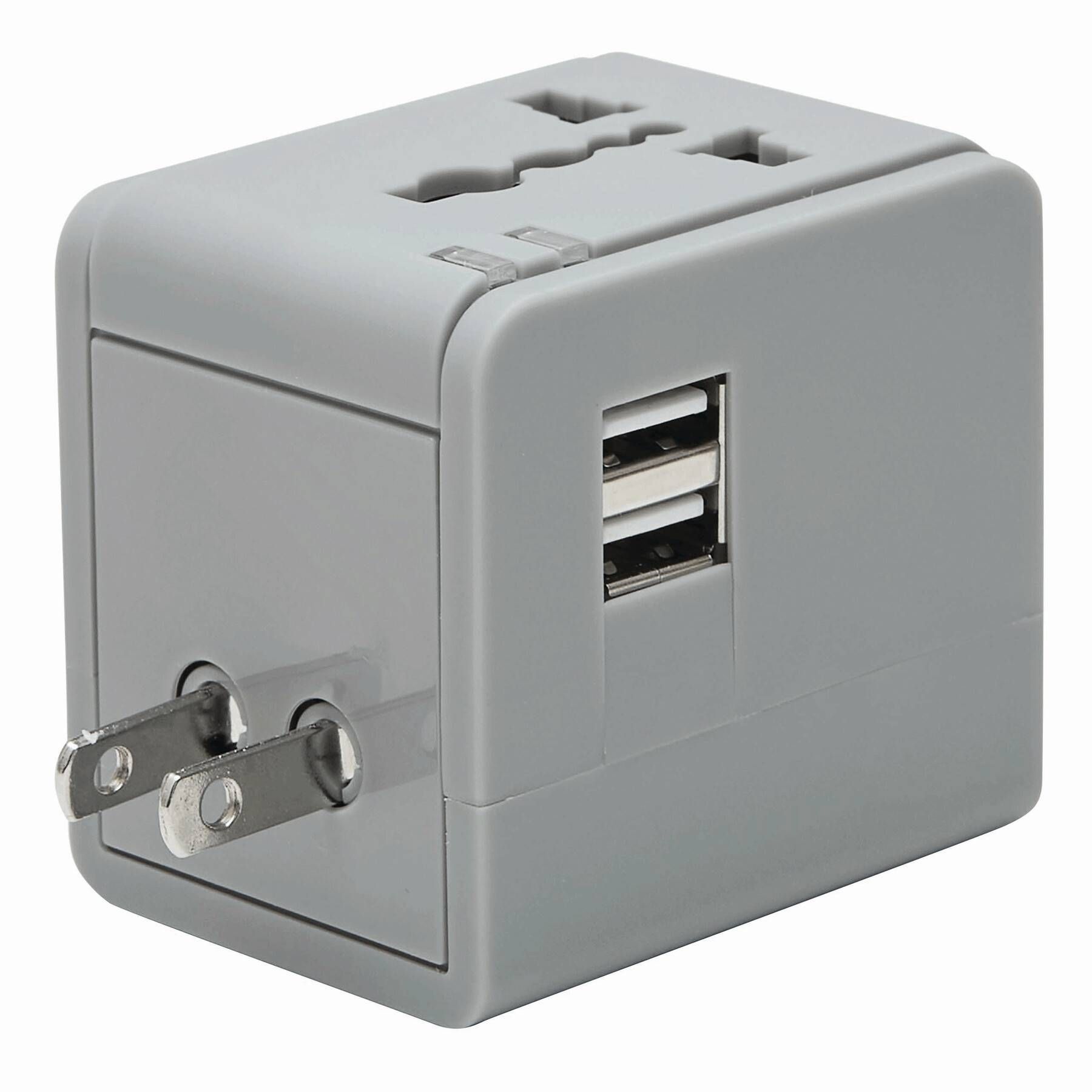 Reiseadapter TRAVEL MATE - grau-433