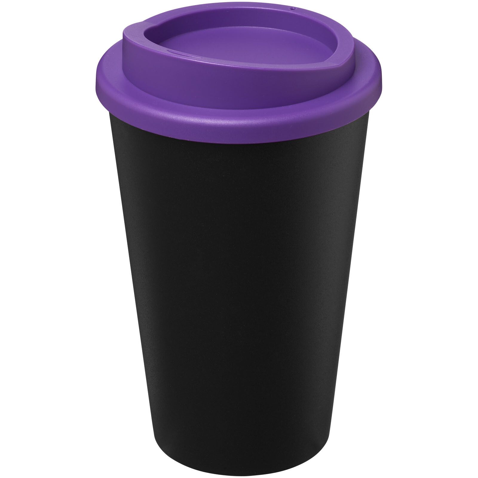 Americano Eco 350 ml recycelter Becher - schwarz -  lila-717