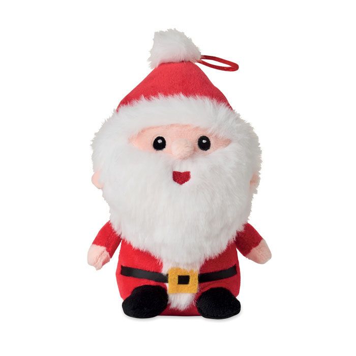 Plüsch-Weihnachtsmann GLEEFUL - rot-73