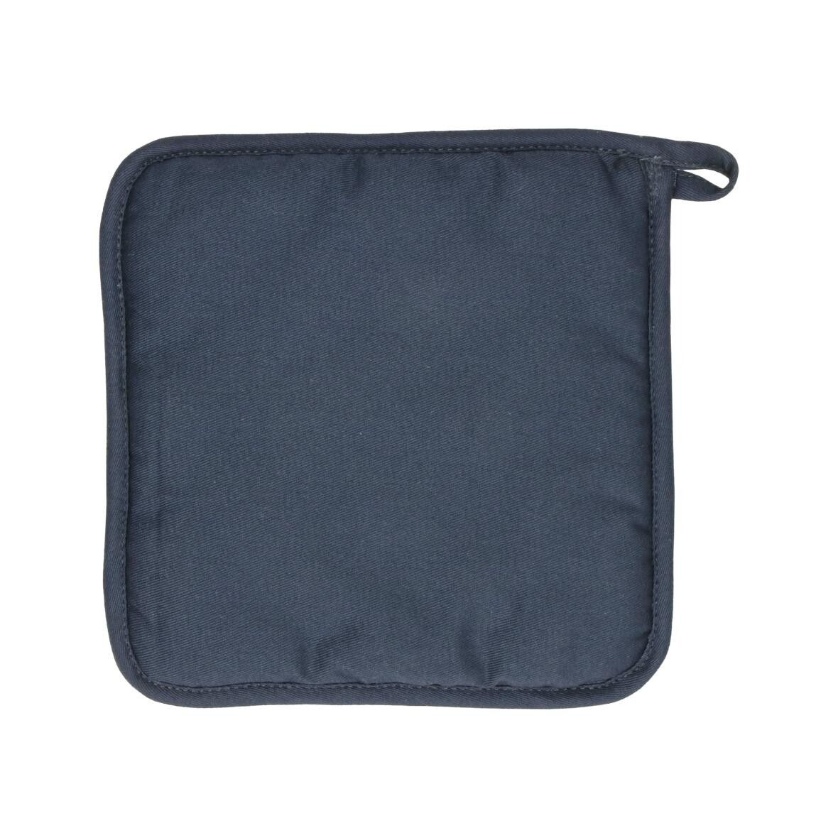 Topflappen Heat resistant - blau - grau-807