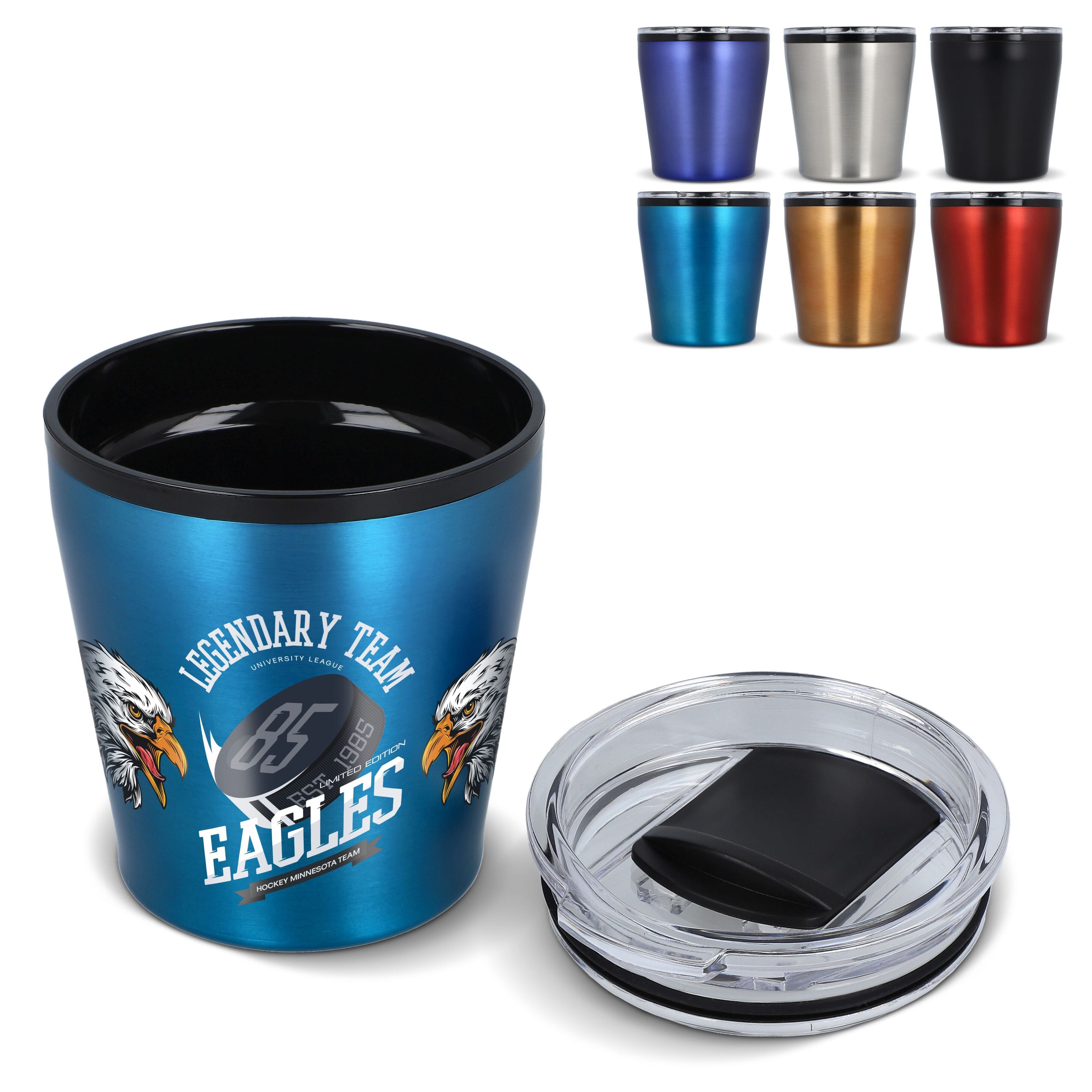 Coffee to go Tasse 180ml - hellblau-899