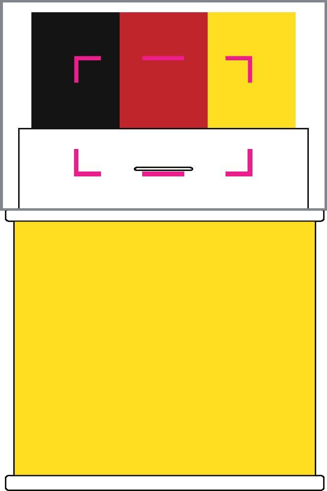 Veredelungsposition auf dem Deckel