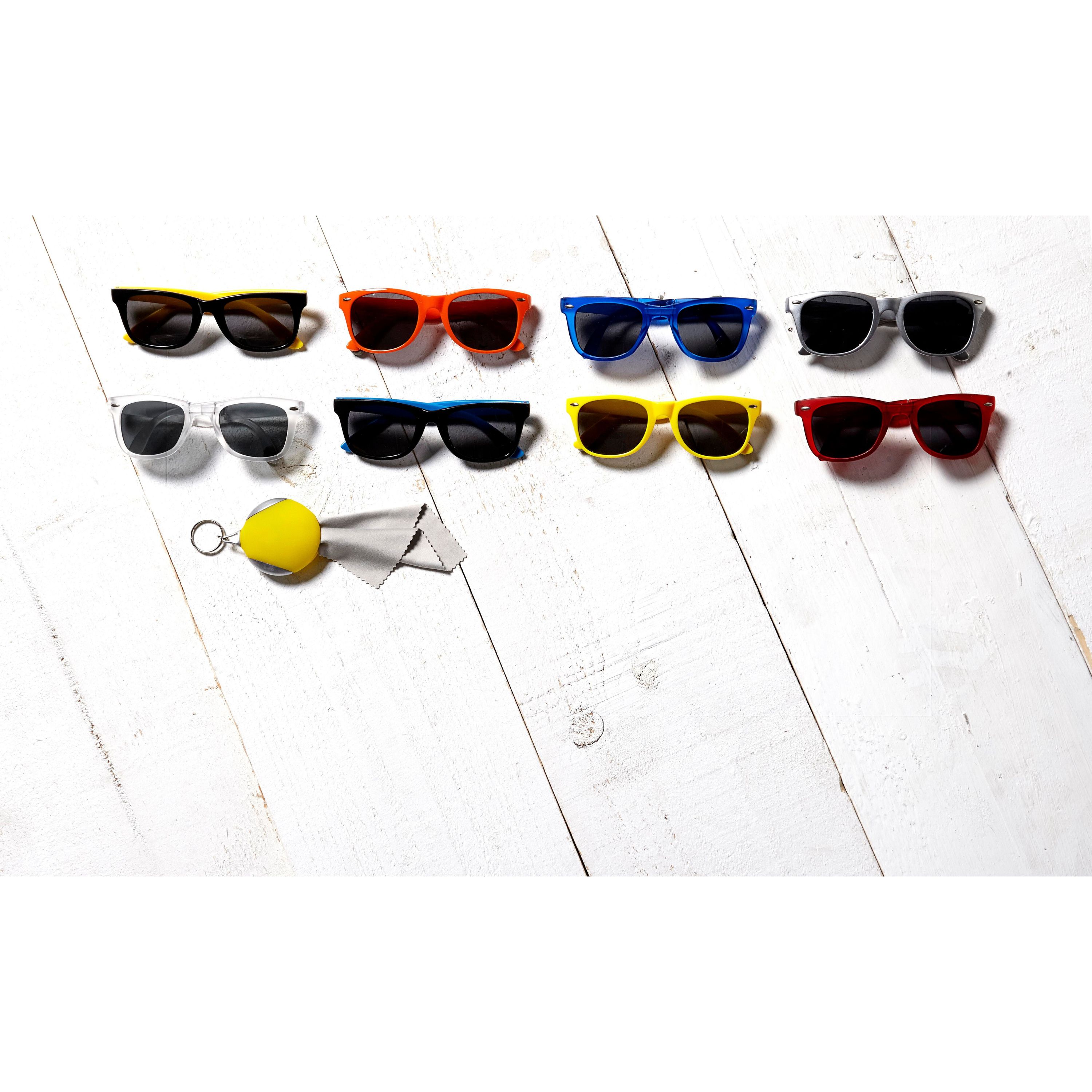 Sonnenbrille aus Kunststoff Kenzie - silber-650