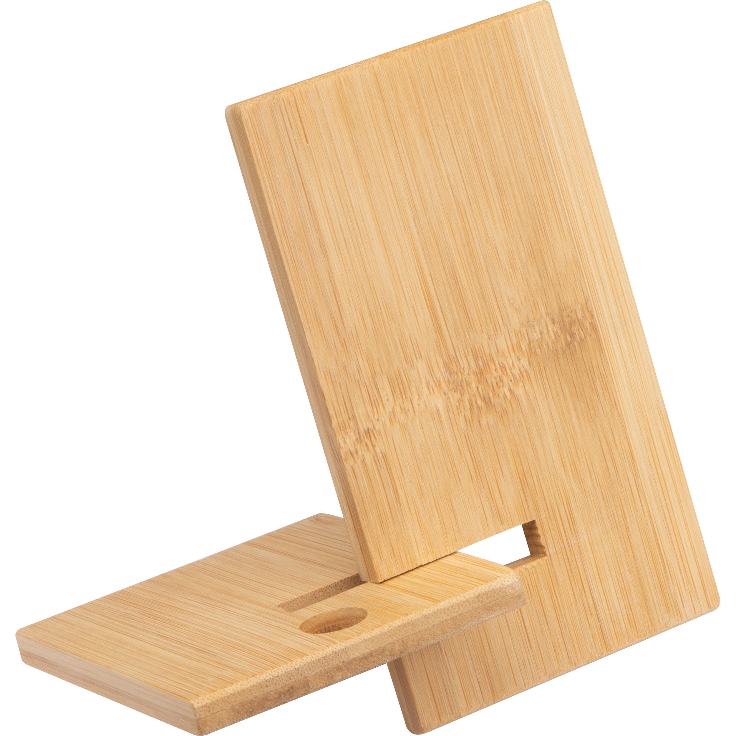 Handyhalter aus Bambus - beige-972