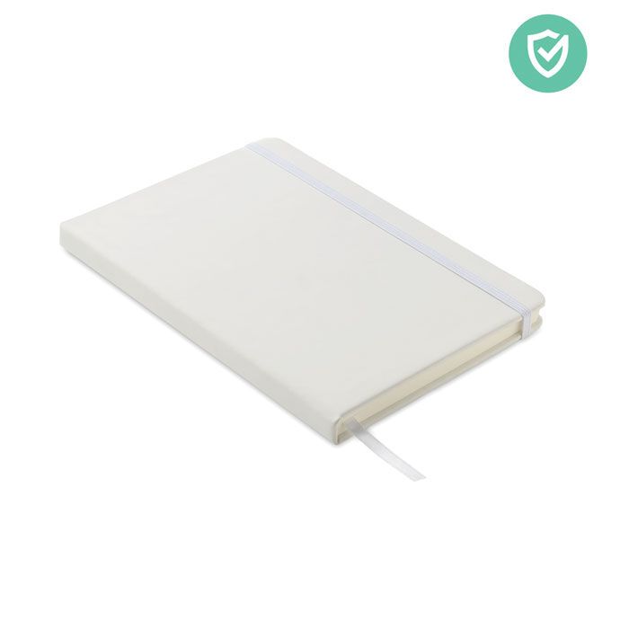 Antibakterielles A5 Notizbuch ARCO CLEAN - weiß-222