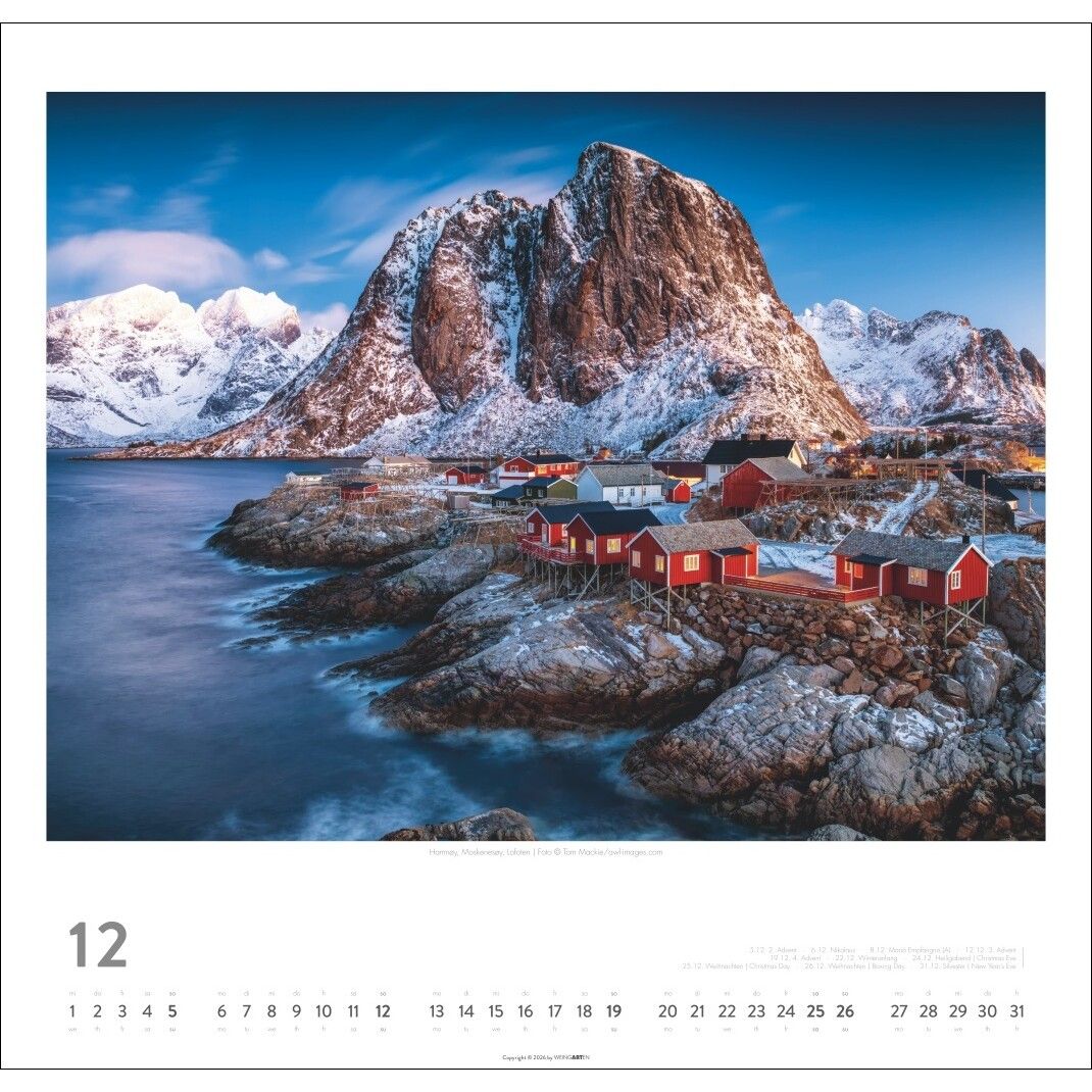Norwegen - Landschaft & Natur Kalender-116