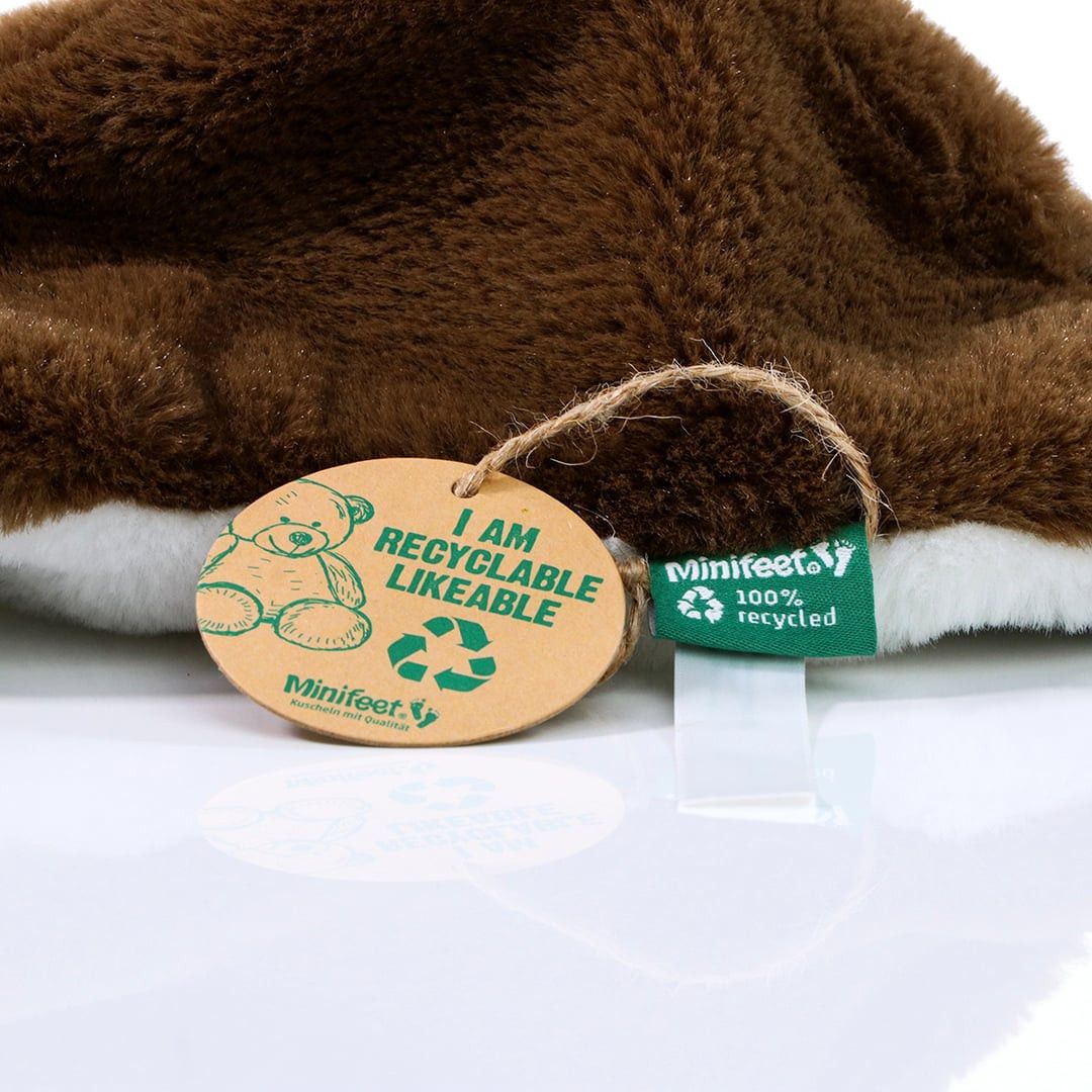 MiniFeet® Hundespielzeug RecycelBiber - braun-615