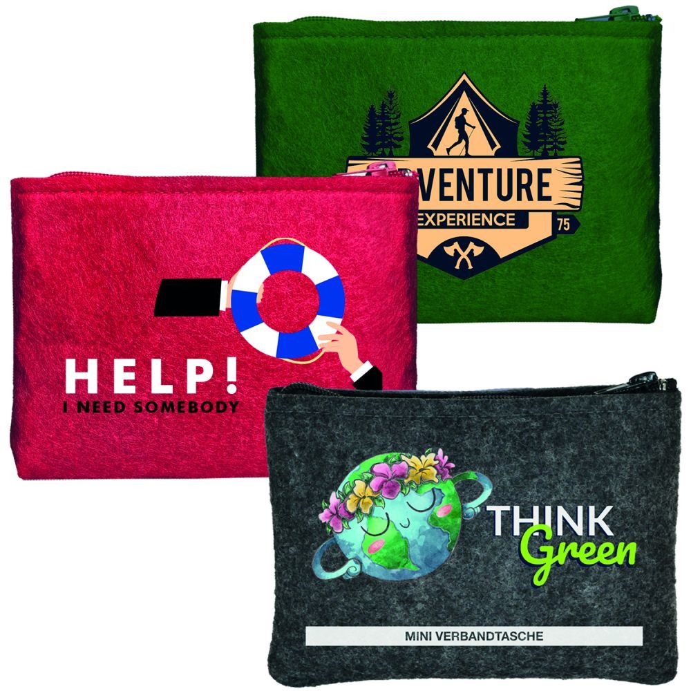 Mini Verbandtasche Filz 17-tlg.-419