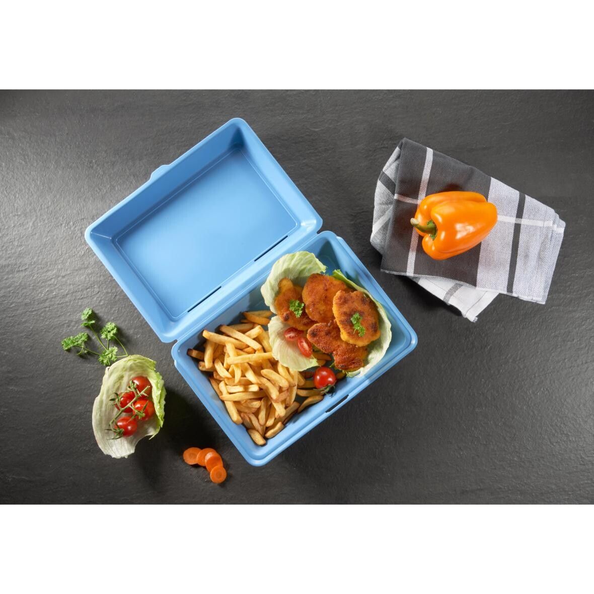 Menübox ToGo XL, ohne Trennstege - beständiges braun-537