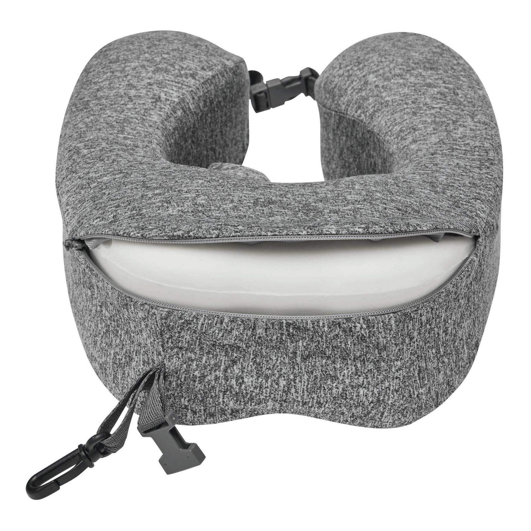 Memory-Foam-Nackenkissen COSYWRAP - grau-360