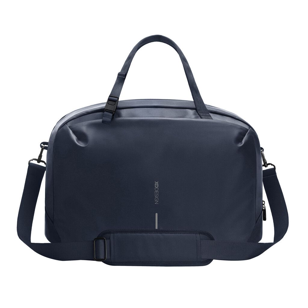 Urban wasserabweisende Wochenendtasche - navy blau-351
