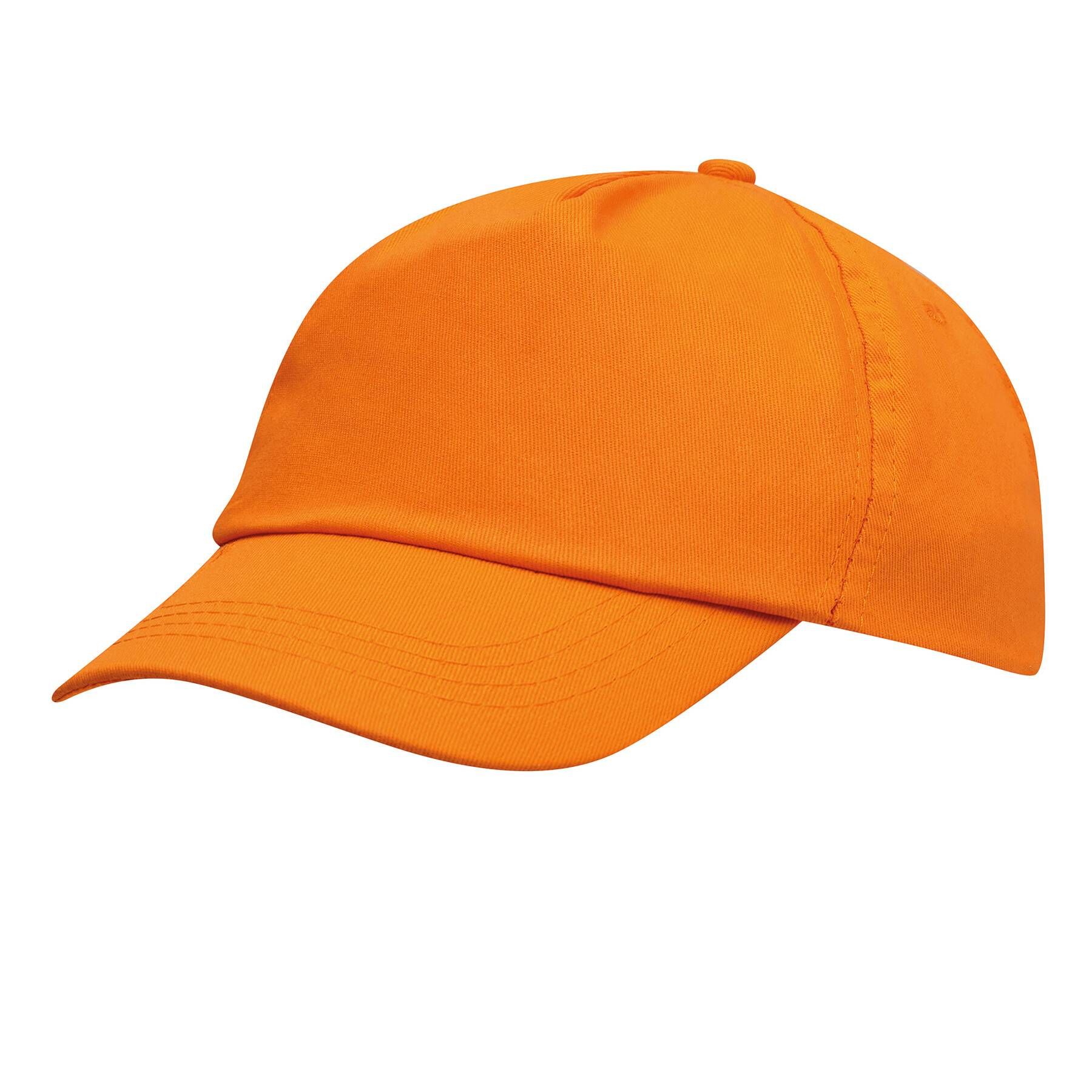 5-Panel-Cap FAVOURITE - orange-478