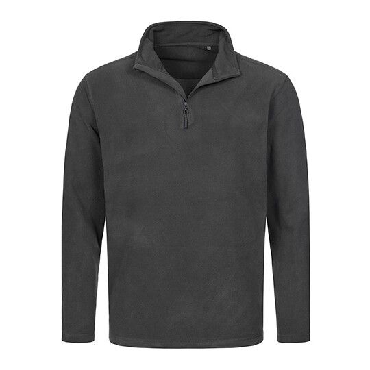 Classic Fleece Half-Zip - grey steel solid-140