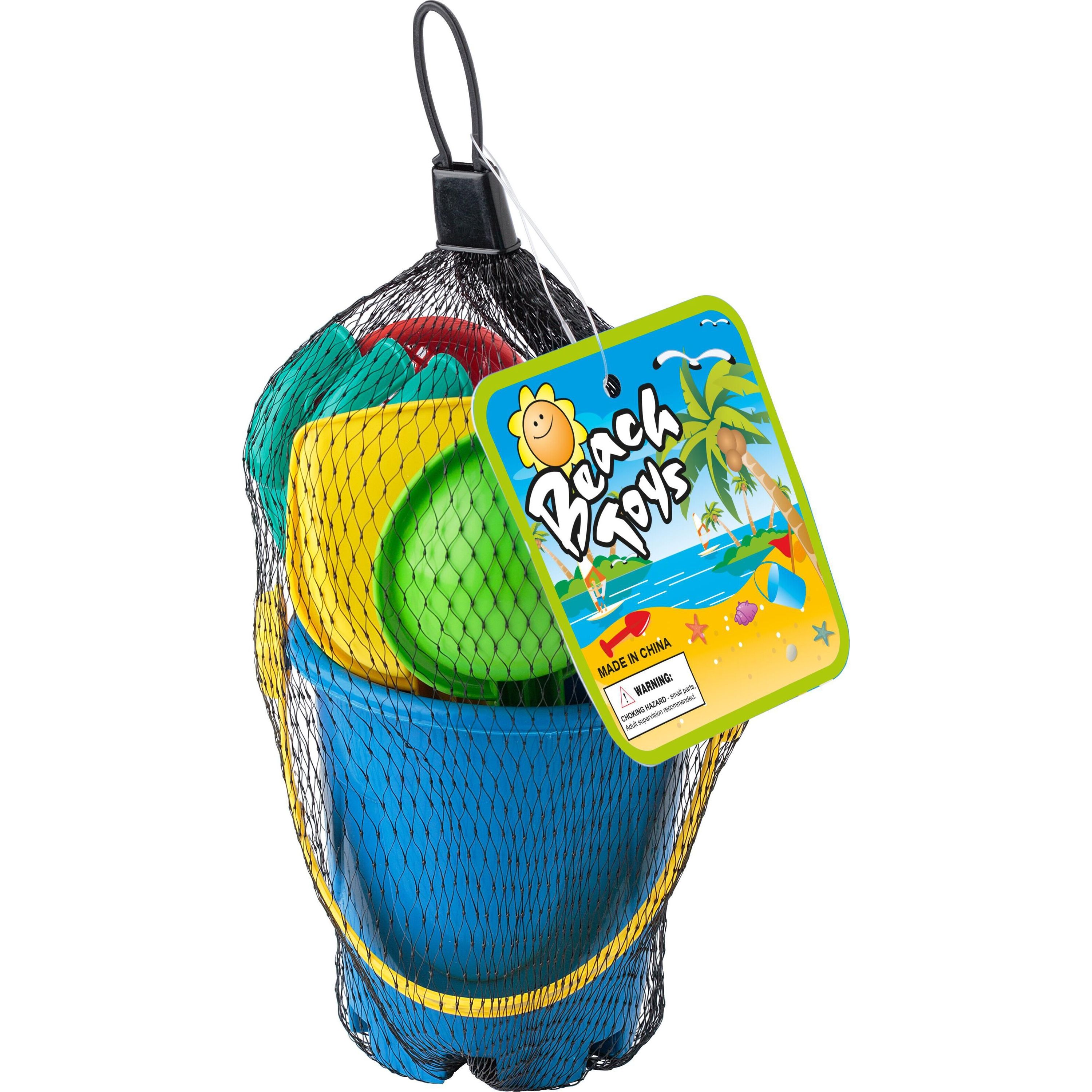 Recycelter PP-Strandeimer Mateo - custom - multicolor-722