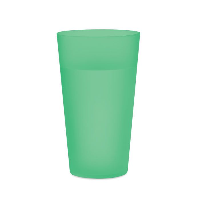 Wiederverwendbarer Becher 500 ml FESTA LARGE - transparent grün-78