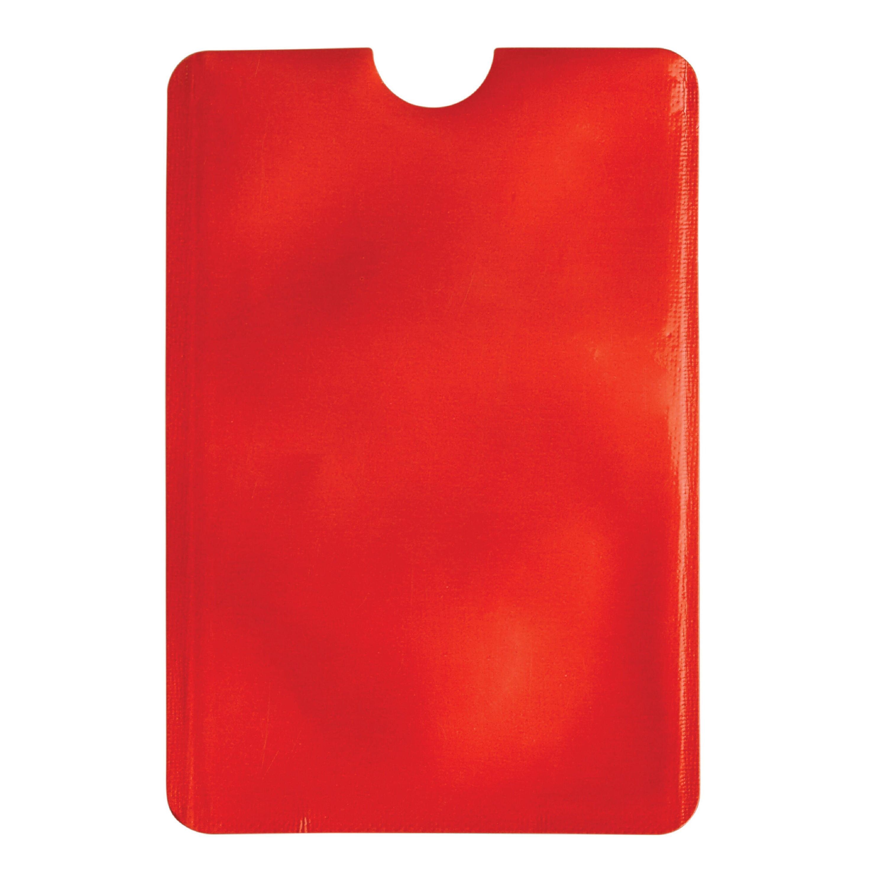 Kartenhalter Soft Anti Skim - rot-142