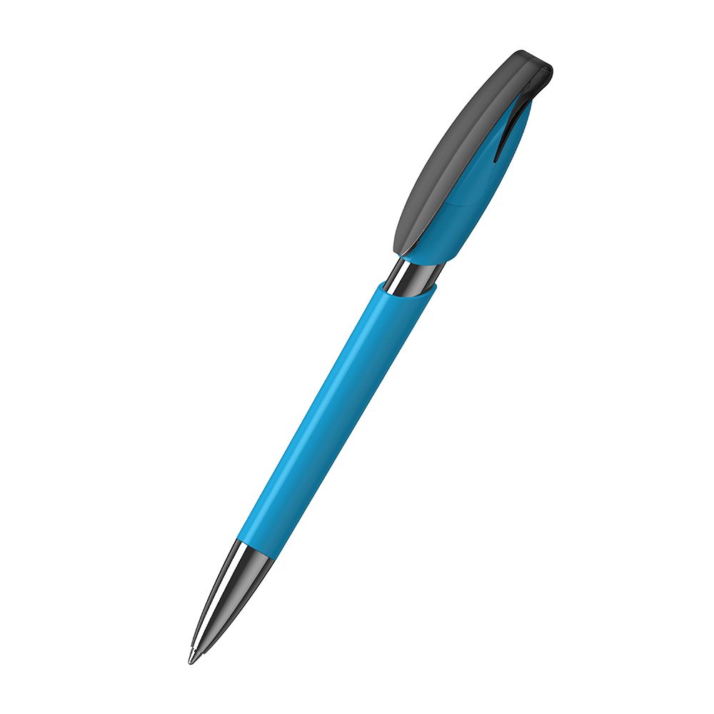 Druckkugelschreiber Rodeo high gloss MMn - cyan-574