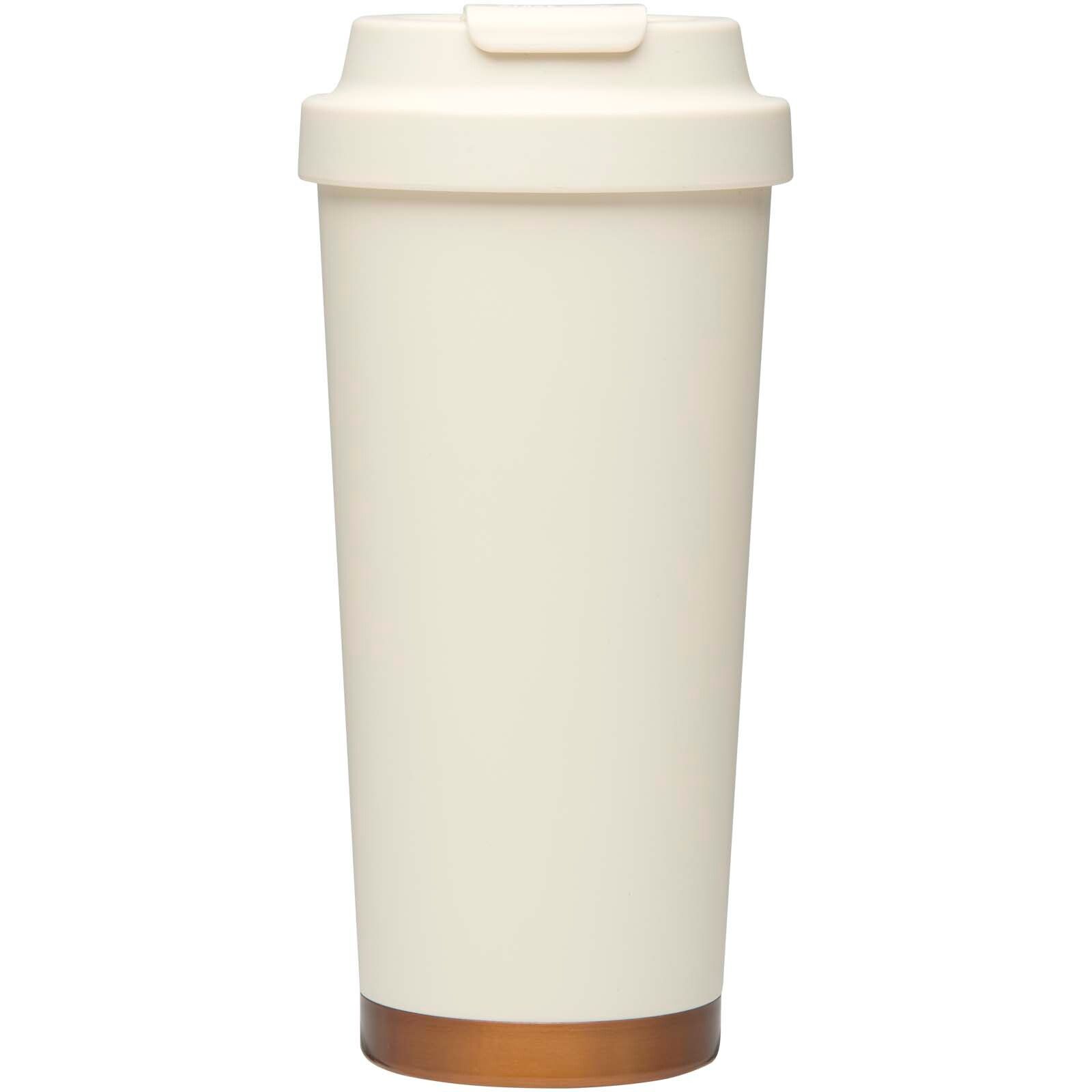 Hampton 480 ml RCS vakuumr One-Touch Becher aus recyceltem Edelstahl - creme-203