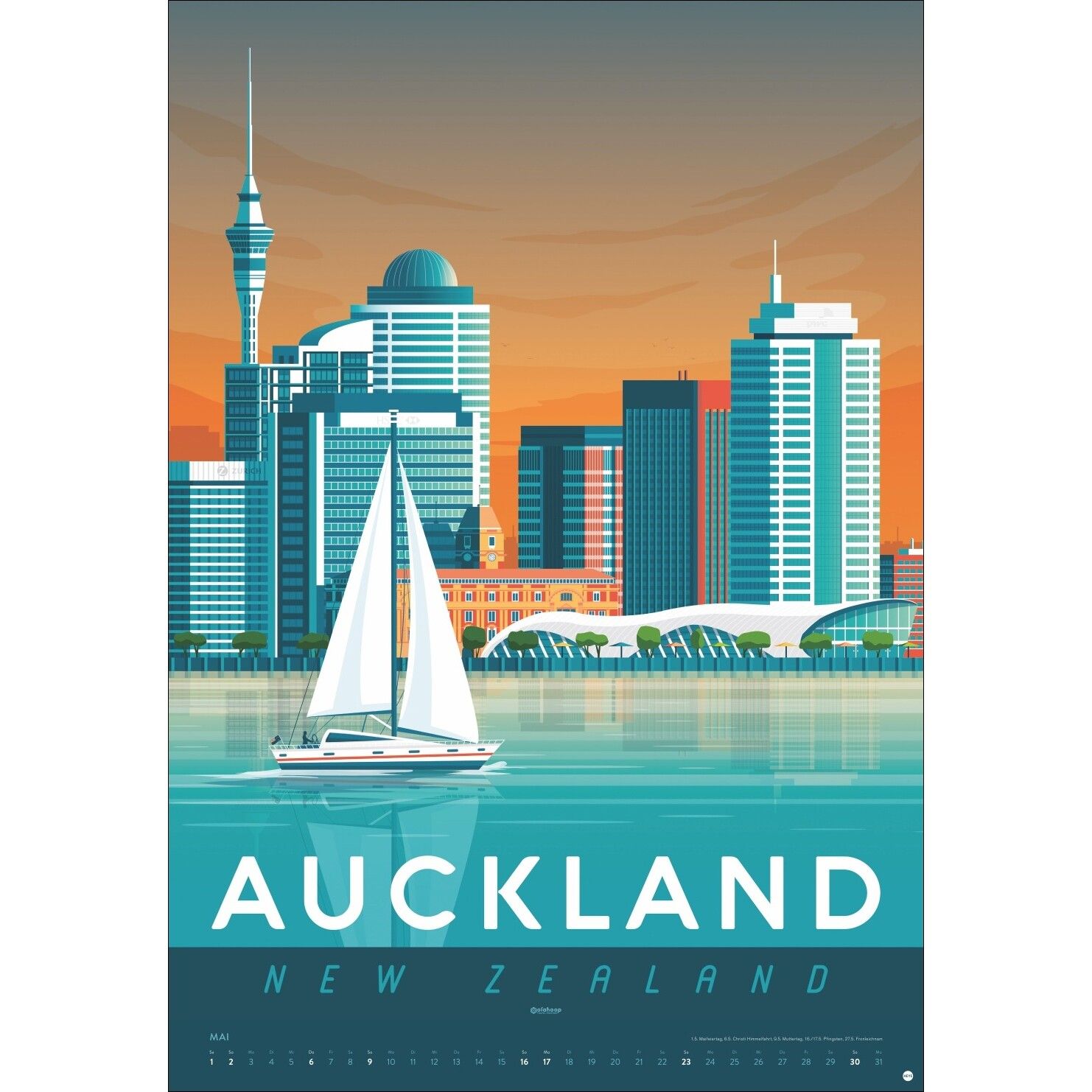Travel the World Posterkalender-688