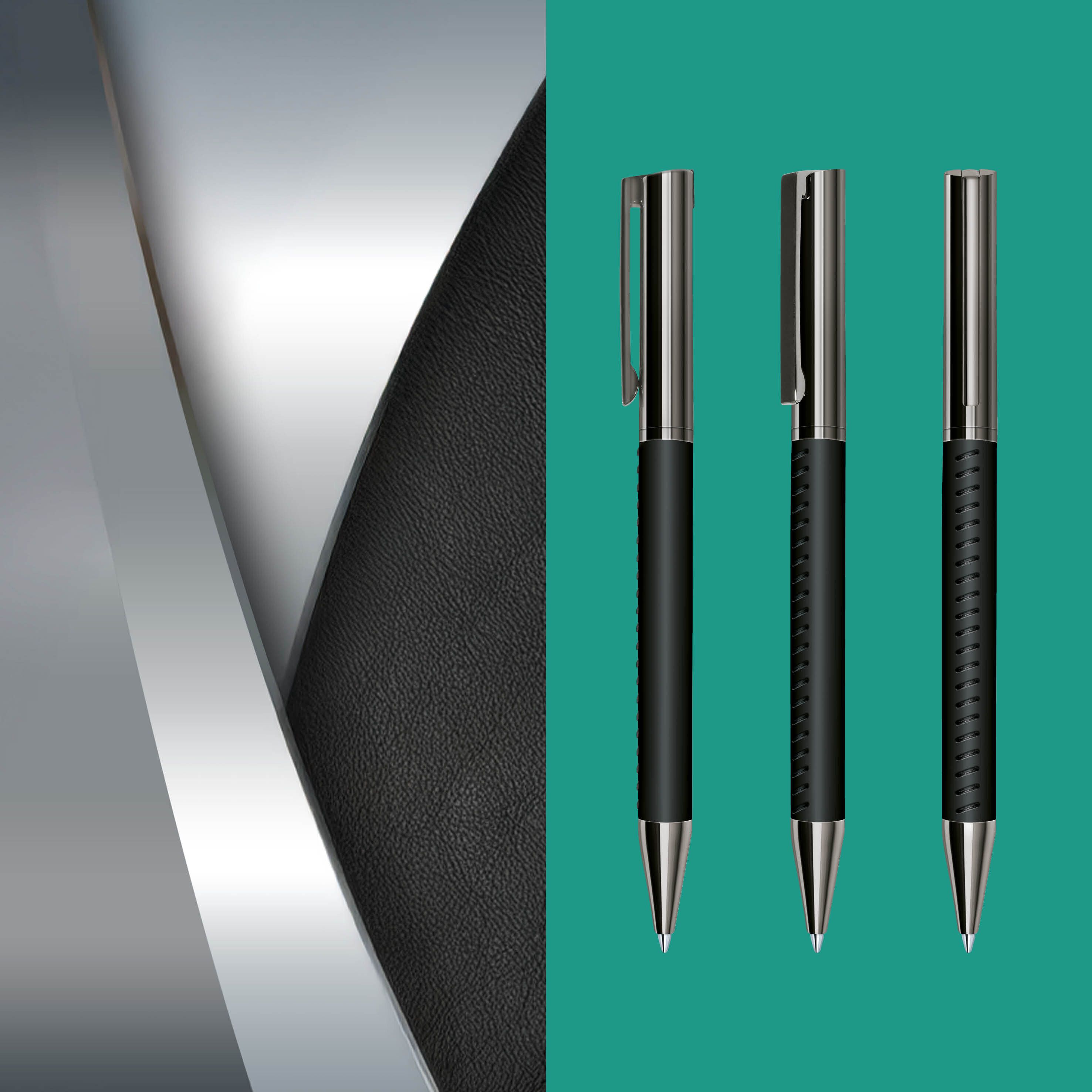 Arctic Drehkugelschreiber - schwarz-835