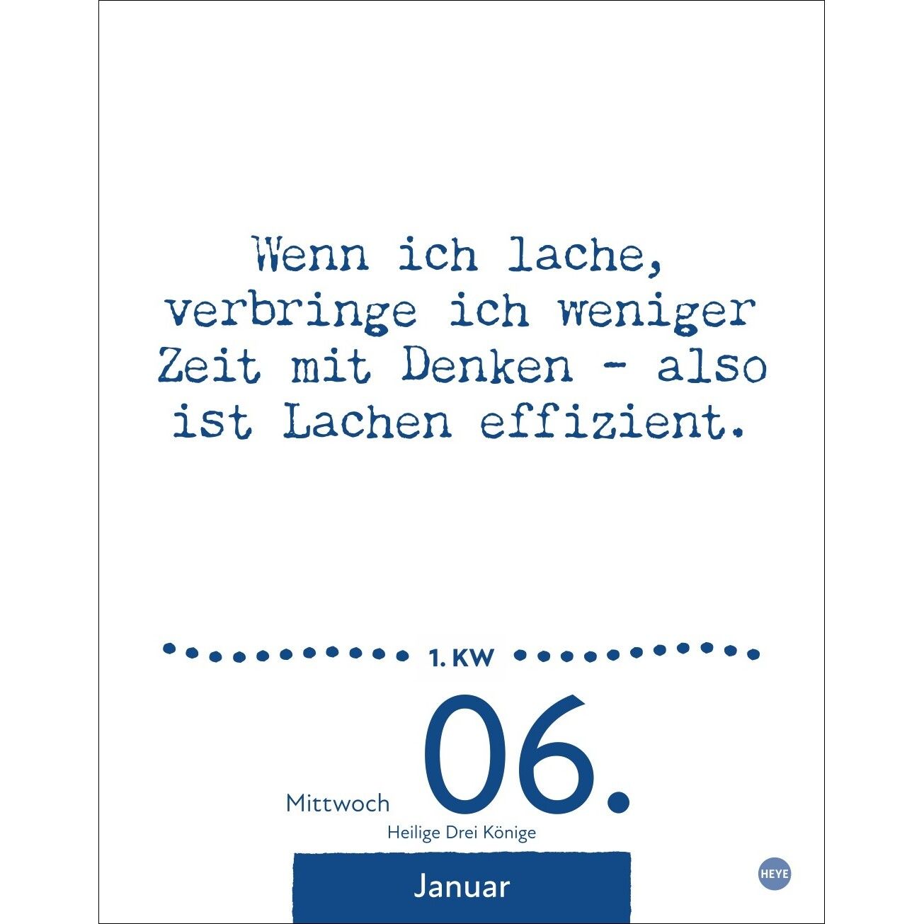 Dumme Sprüche für jeden Anlass TAK - Comic, Cartoon & Humor Kalender-828