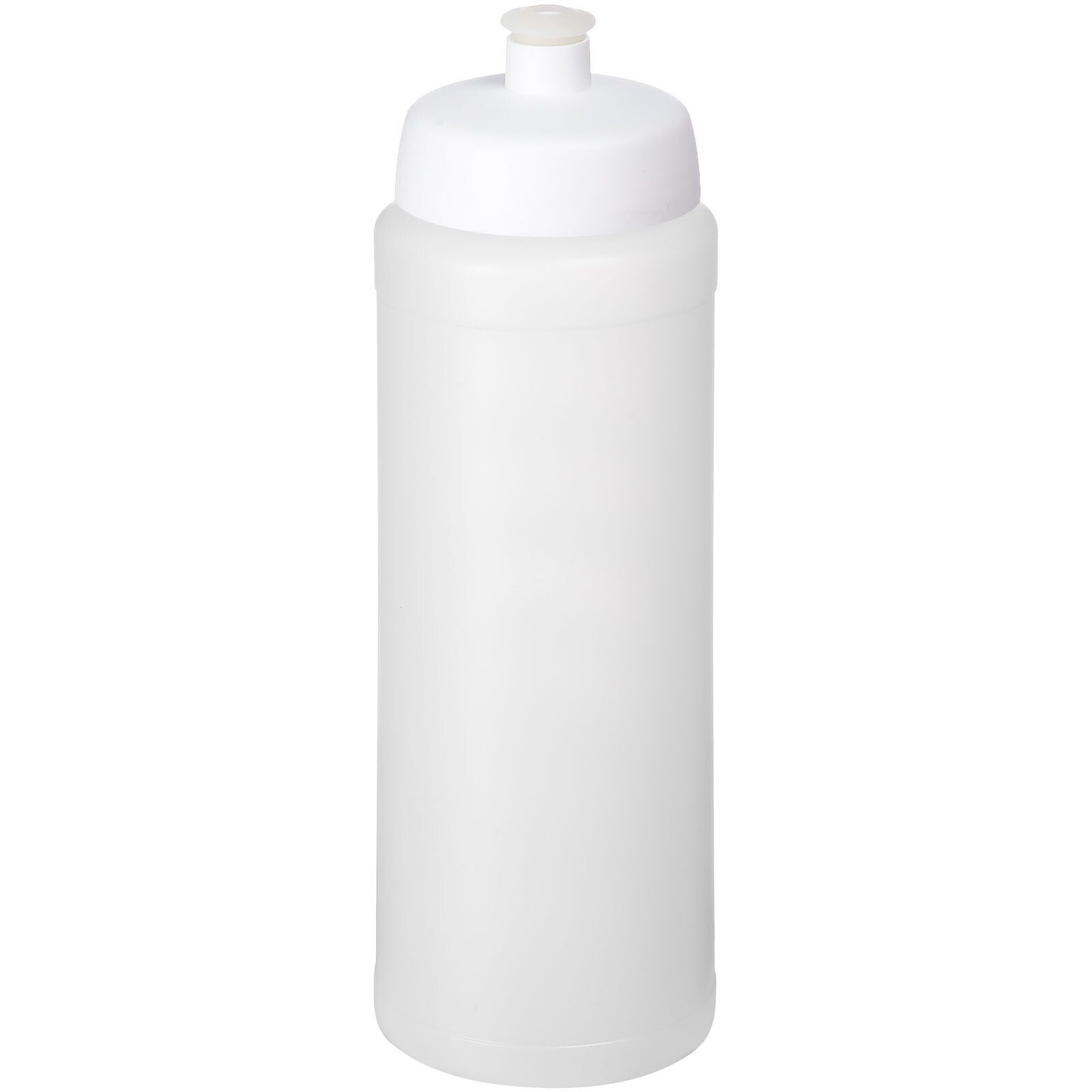 Baseline Plus grip 750 ml Sportflasche mit Sportdeckel - transparent -  weiss-270