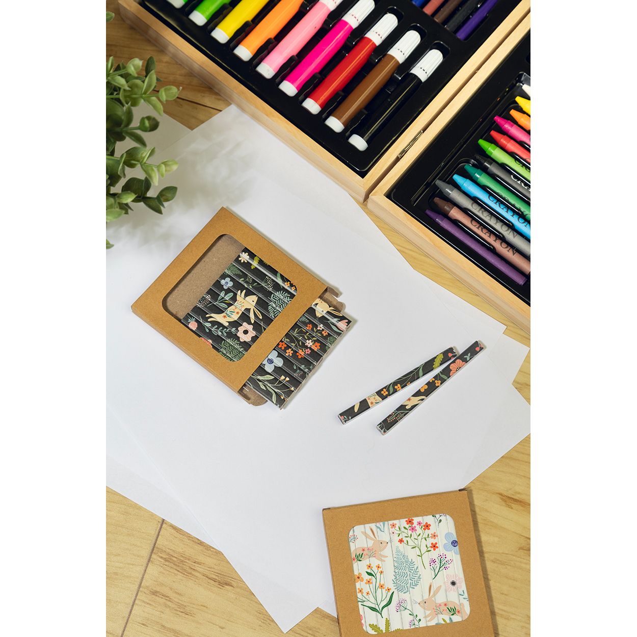Printcil 12-teiliges Bleistiftset - weiß-751