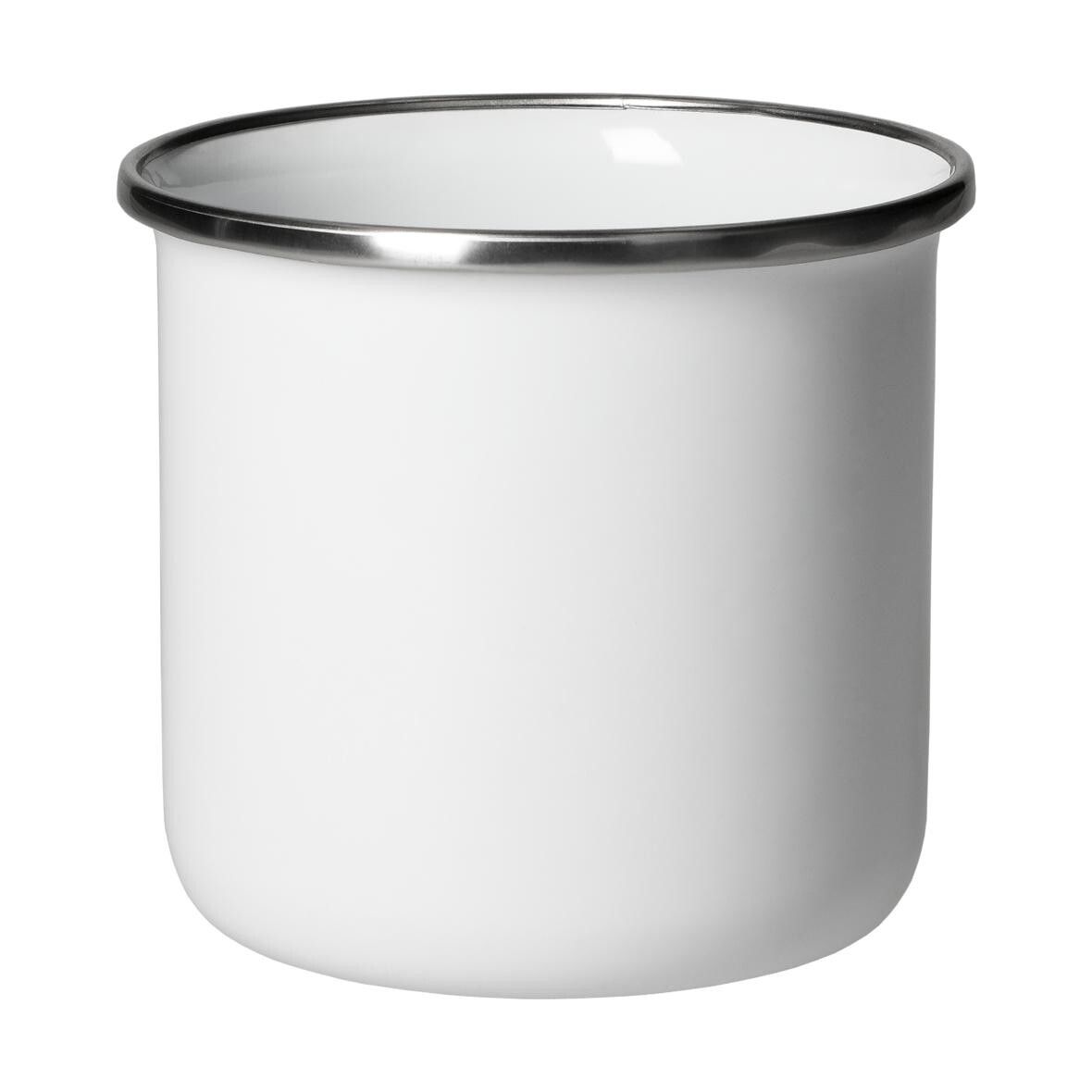 Emaille-Becher Cozy,300 ml, weiß 300 ml - weiß-285