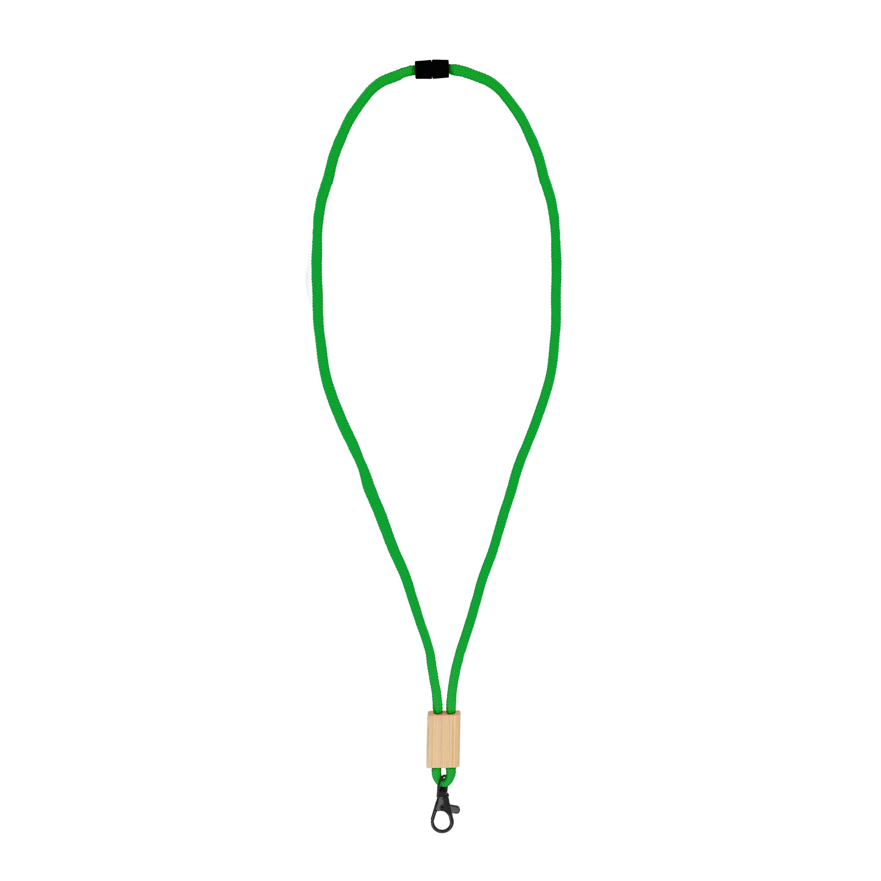 R-PET Kordel-Lanyard - grün-530