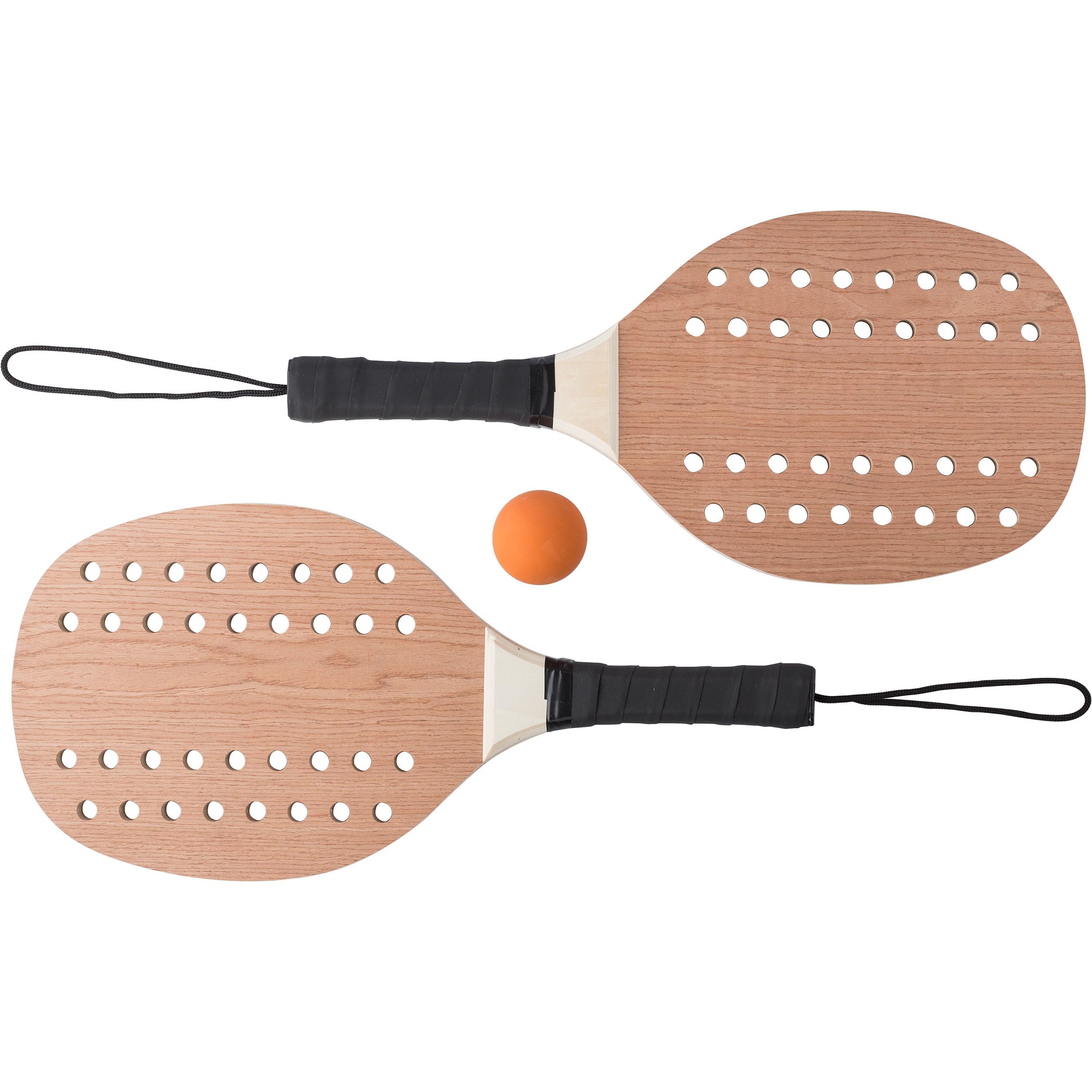 Tennisset aus Rosenholz Sergio - braun-169