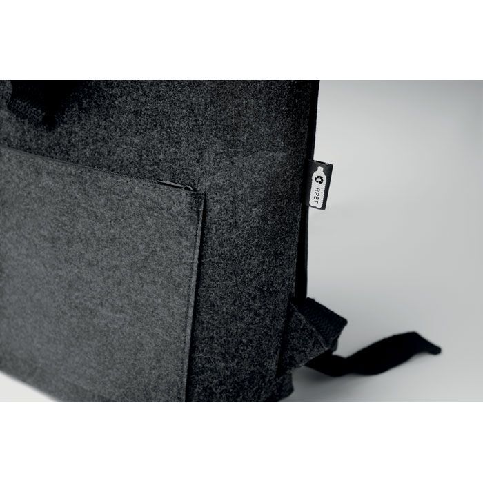 Rucksack RPET-Filz INDICO PACK - steingrau-958