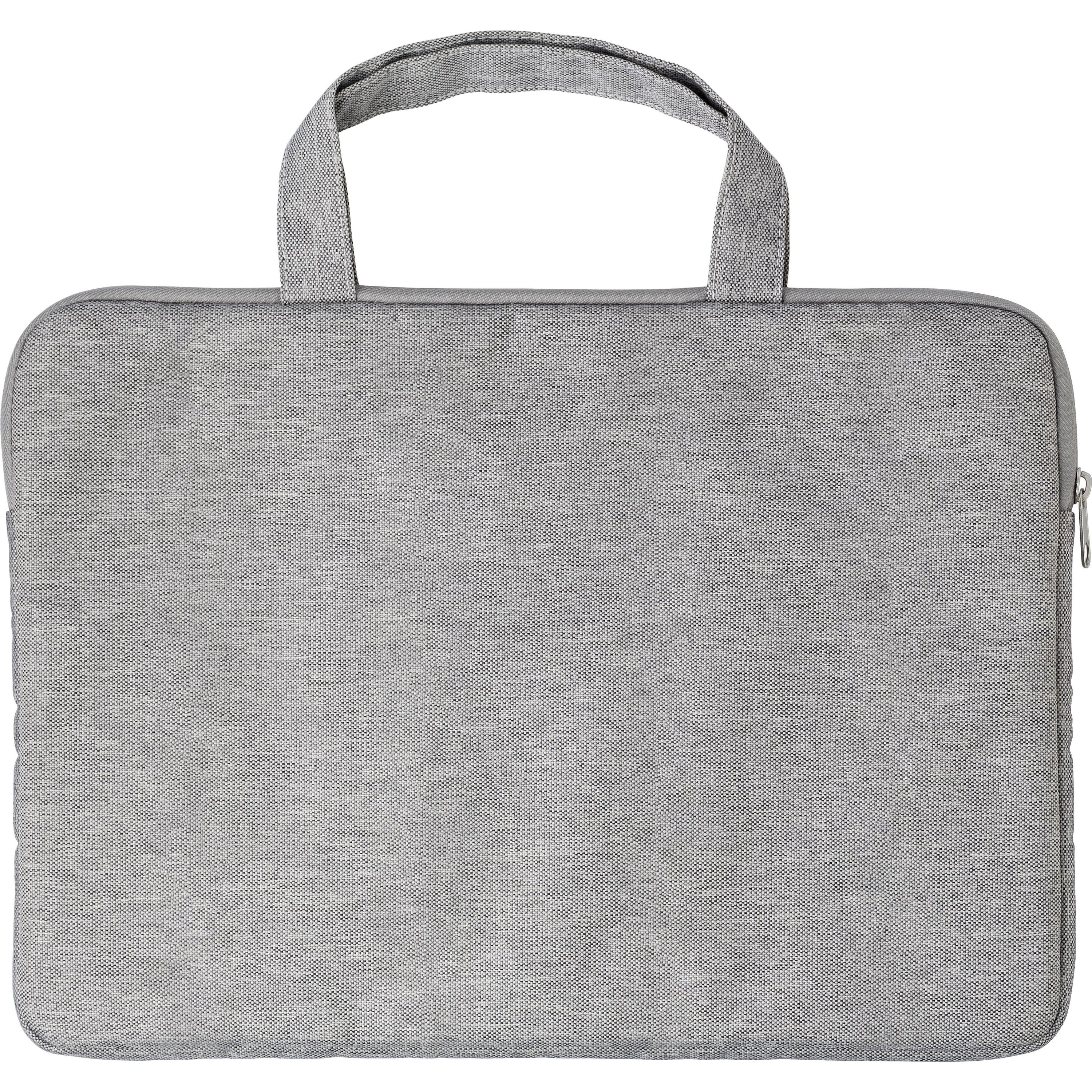 rPET-Laptop-Tasche Ibrahim - grau-260