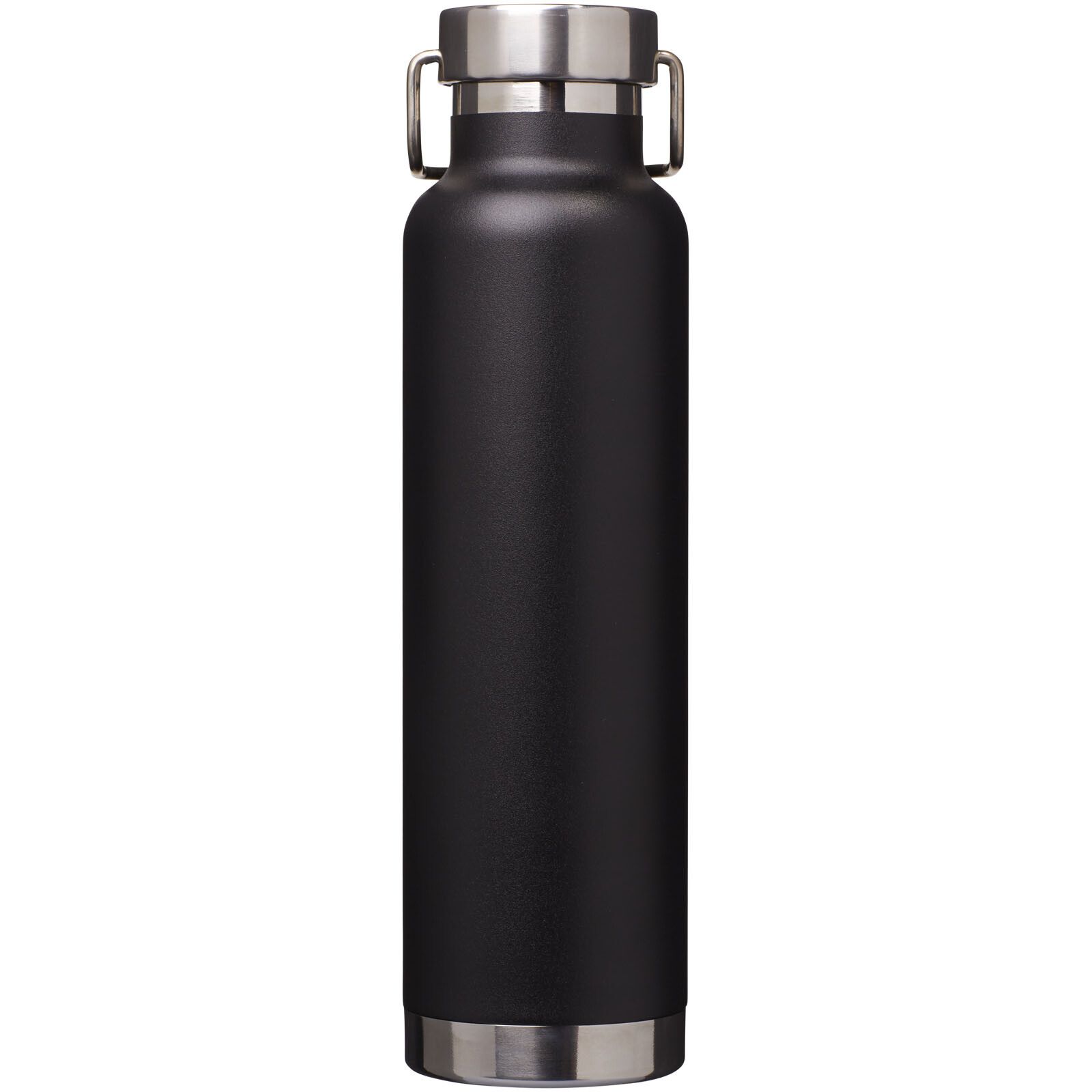 Thor 650 ml Kupfer-Vakuum Isoliersportflasche - schwarz-968