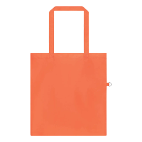 Veredelungsposition mittig auf der Rückseite der Tasche