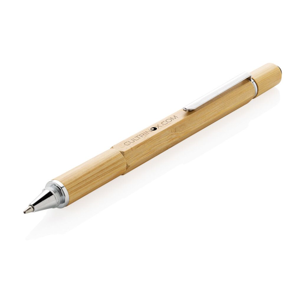 5-in-1 Bambus Tool-Stift - braun-420