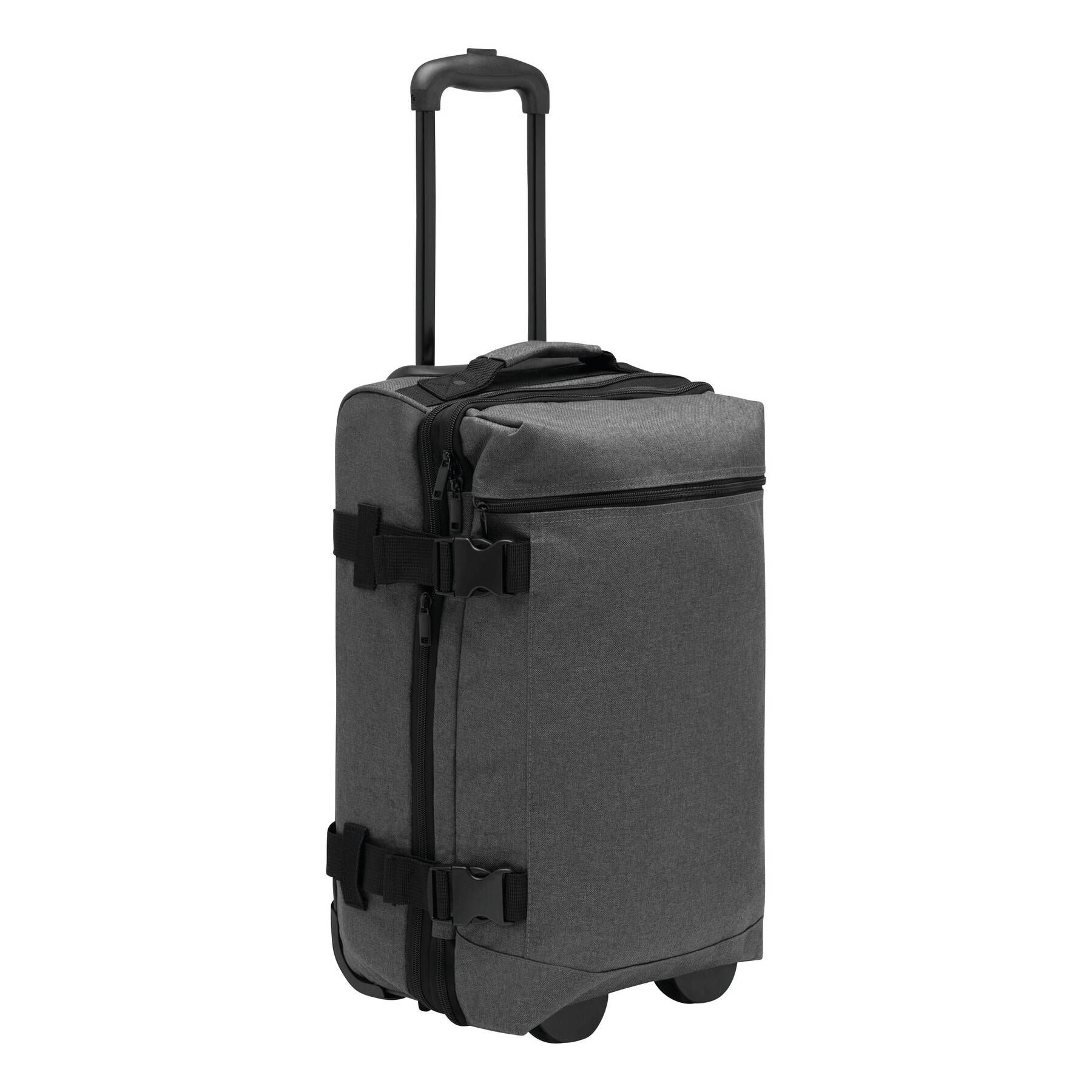 Trolley-Reisetasche VISBY - grau - schwarz-658