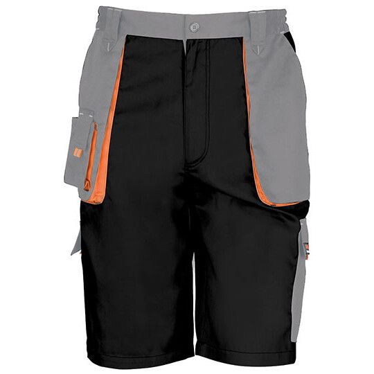 Lite Shorts - black - grey - orange-107