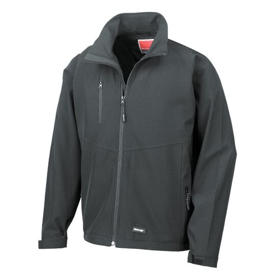 Men´s Base Layer Soft Shell Jacket - black-830