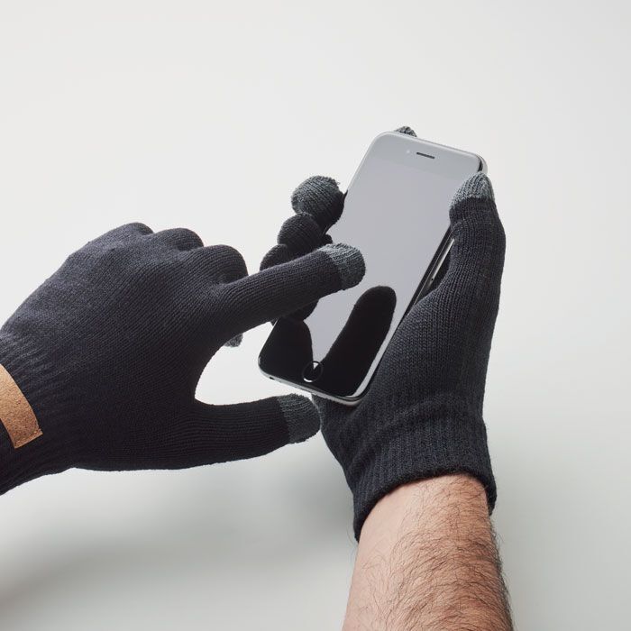 Touchscreen Handschuhe RPET DACTILE - schwarz-203