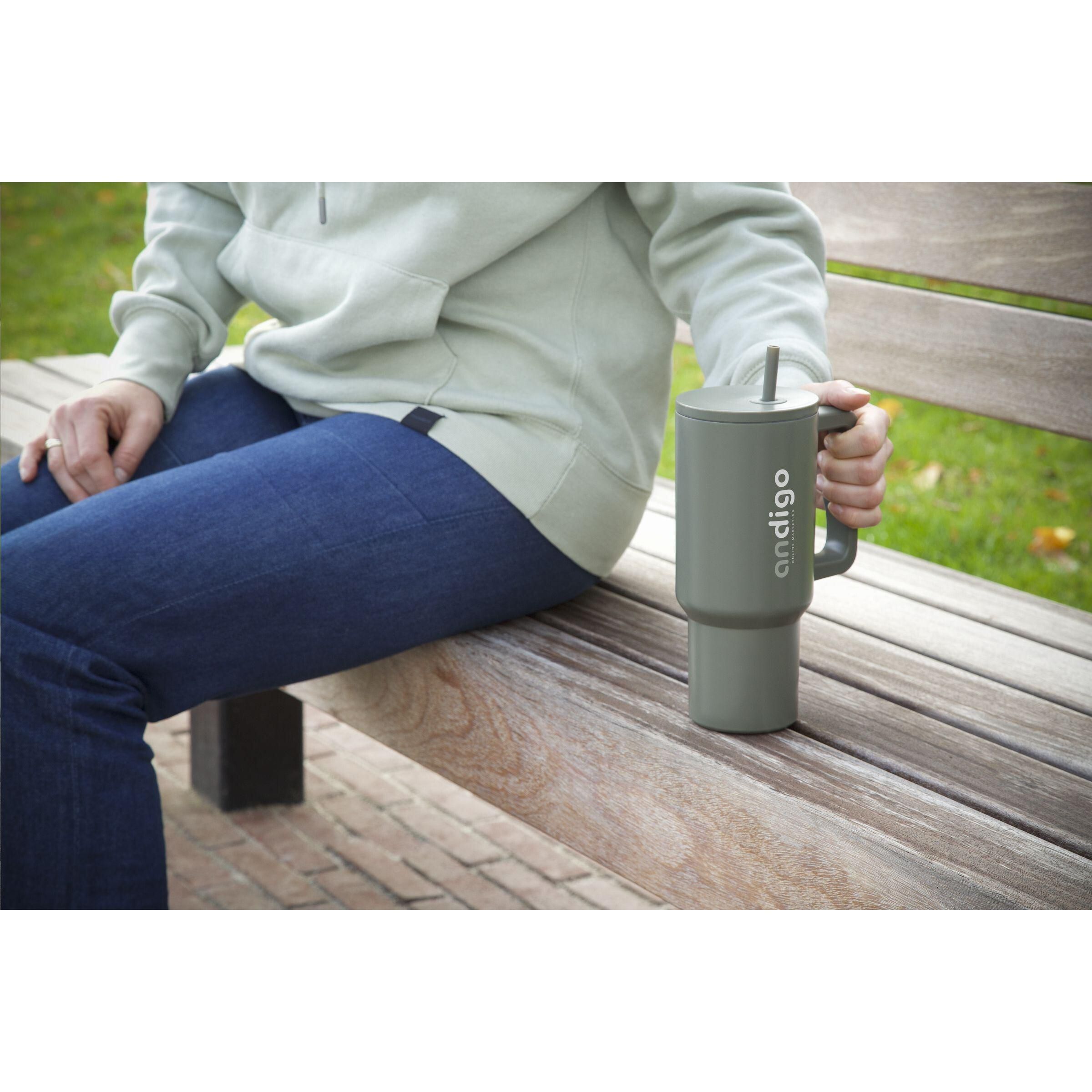 Rhino RCS Recycled Steel Cup 900 ml - grün-802
