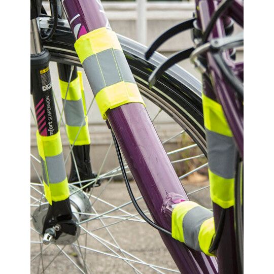 Hi-Vis Elements With Velcro Rollflektor® (Set Of 4) - signal yellow-542