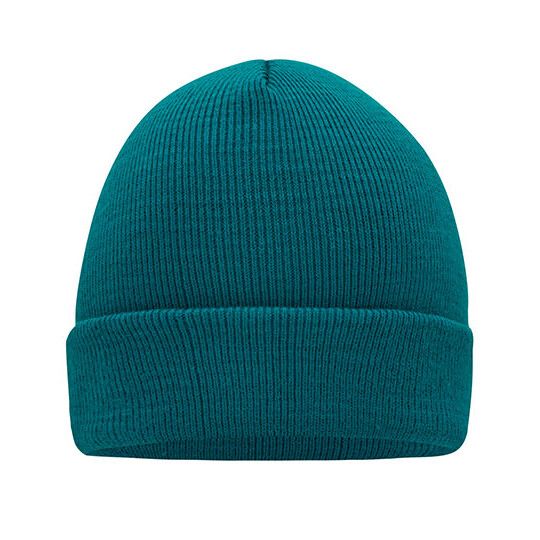 Knitted Cap - smaragd-441