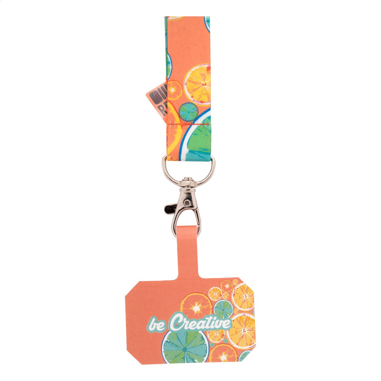 SuboFob Mobile RPET Individuelles RPET Handyhalter-Handgelenkschlaufe - weiß-205