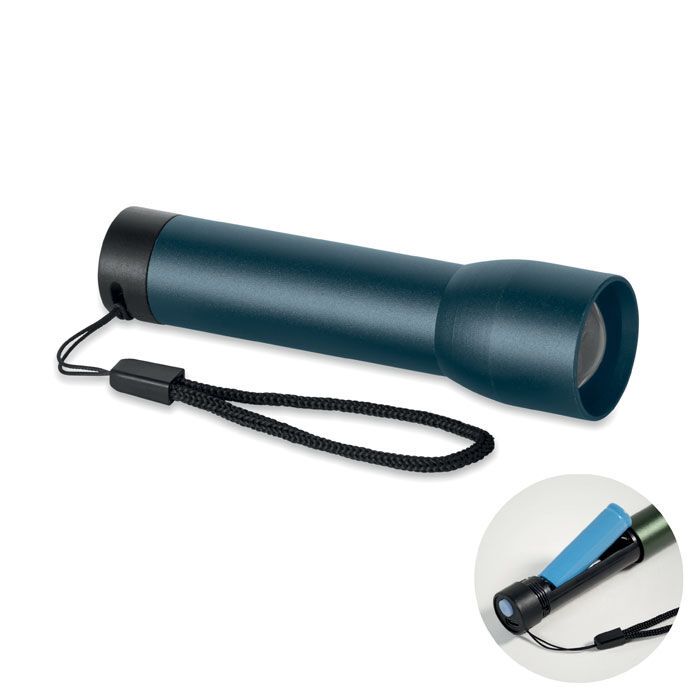 Wiederaufladbare Taschenlampe LUMEZO - marineblau-109